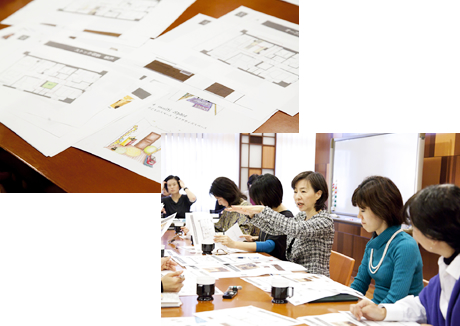 ブレスト会議の様子