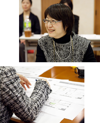 ブレスト会議の様子
