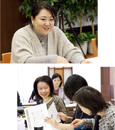 ブレスト会議の様子