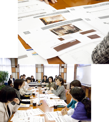 ブレスト会議の様子